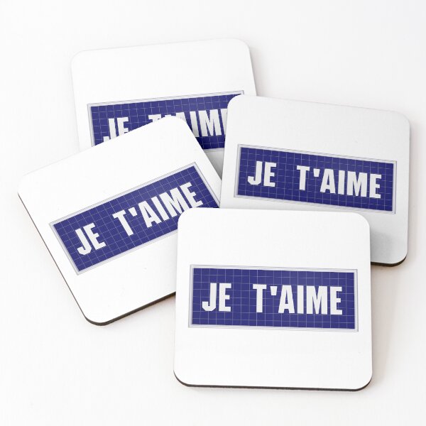 Item preview, JE T'AIME designed and sold by RedFirecracker.