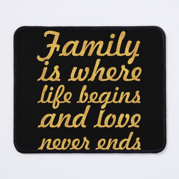 Item preview, Family Is Where Family Quote Classic T-Shirt designed and sold by lelaalicesr.