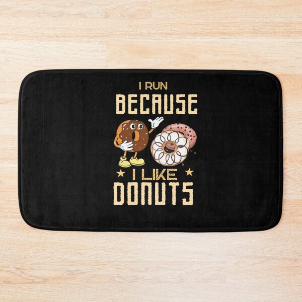 Item preview, I Run Because I Like Donuts Meme designed and sold by Nero9o.