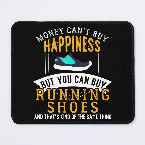 Item preview, Running Means Happiness Sticker designed and sold by ayeshadanaqws.