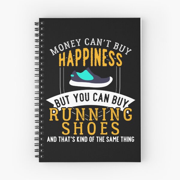 Item preview, Running Means Happiness Sticker designed and sold by ayeshadanaqws.
