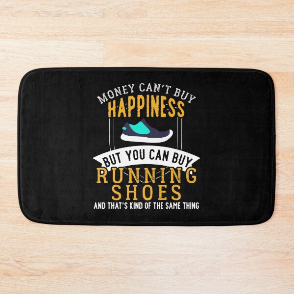 Item preview, Running Means Happiness Sticker designed and sold by ayeshadanaqws.
