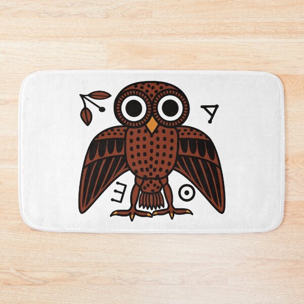 Item preview, Cute Athenian Owl from Ancient Greece designed and sold by Happy Puppy Print On Demand.