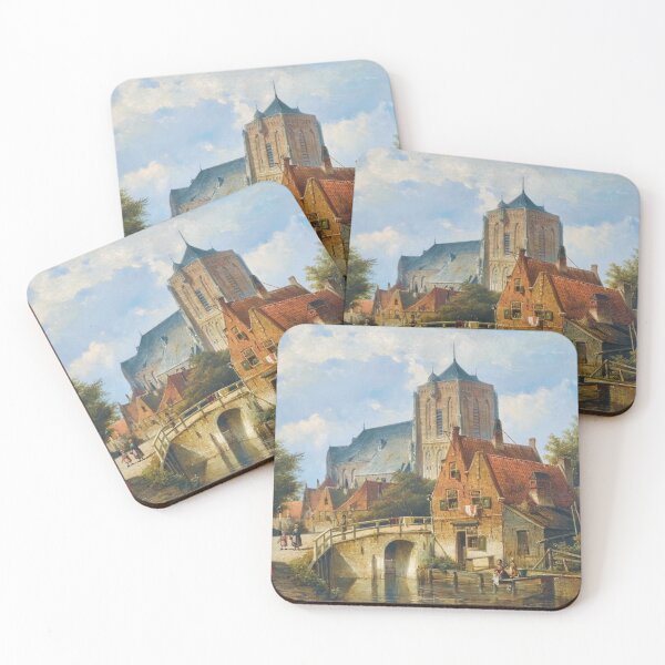 Item preview,  By the Canal by Willem Koekkoek designed and sold by LoveSeasonz.