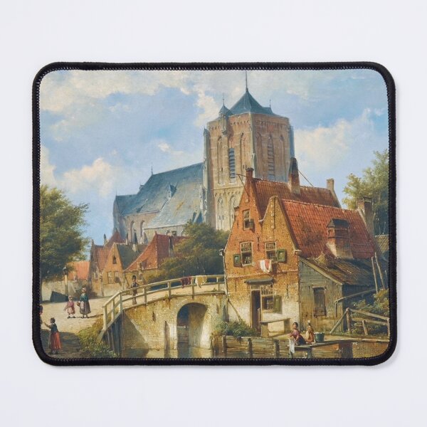 Item preview,  By the Canal by Willem Koekkoek designed and sold by LoveSeasonz.