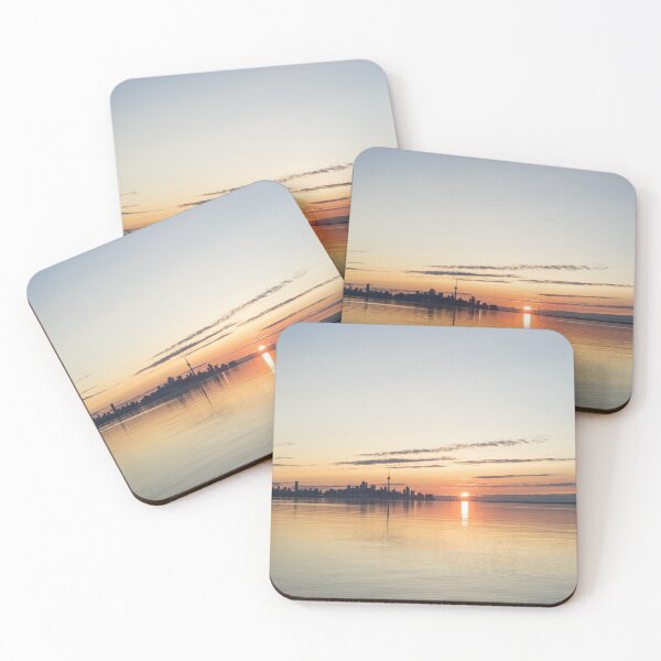 Item preview, Toronto - Silky Skyline Sunrise  designed and sold by Georgia Mizuleva.