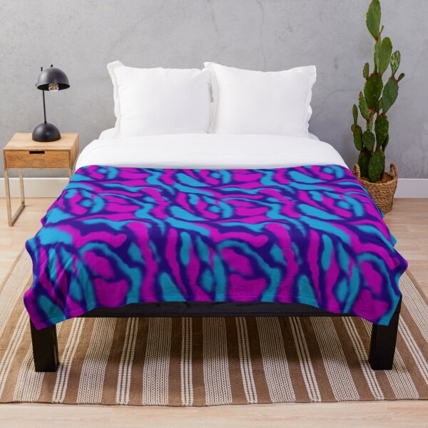 Item preview, Abstract pattern with watercolor blurred color blocks. Dark blue and pink stains designed and sold by hmorena.
