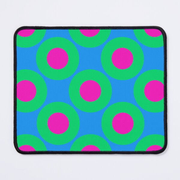 Item preview, Polysexual Pride Circle Pattern designed and sold by PatternSalad.