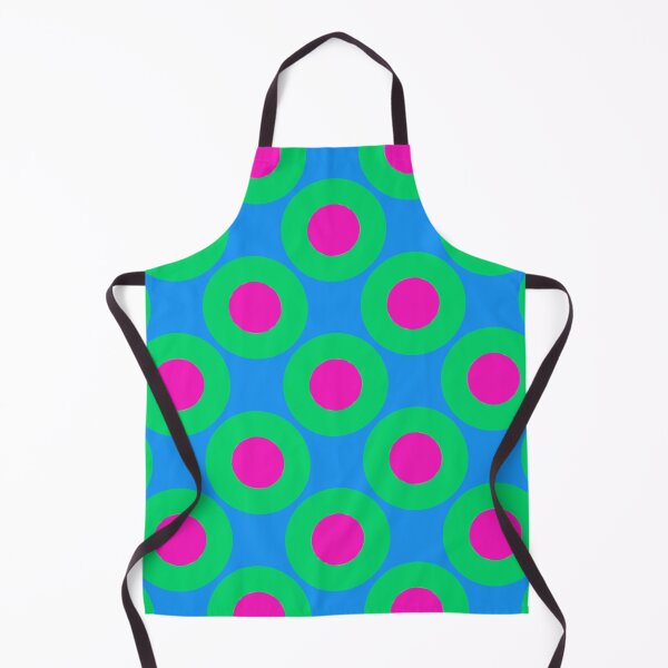 Item preview, Polysexual Pride Circle Pattern designed and sold by PatternSalad.
