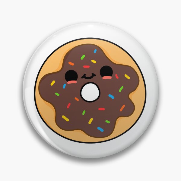 Item preview, Kawaii Chocolate Doughnut designed and sold by kawaiilife.