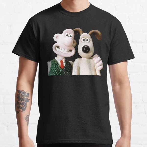 Der Mann mit seinem Hund, der ein Selfie macht W.a.l.l.a.c.e Classic T-Shirt