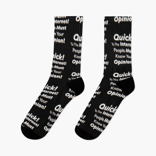 Item preview, Quick! To The Internet! People Must Know Your Opinion! designed and sold by SubtleSplit.