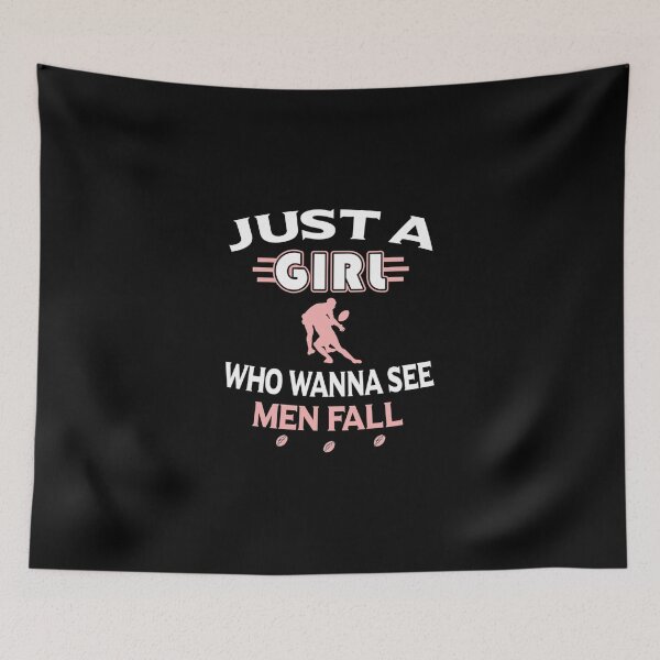 Item preview, American Football Just A Girl Who Wanna See Men Fall Classic T-Shirt designed and sold by brittaapriliy.