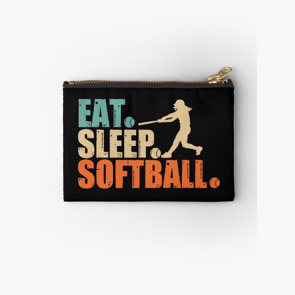 Item preview, Eat Sleep Softball Repeat Fastpitch Softball designed and sold by 99Fastpitch.