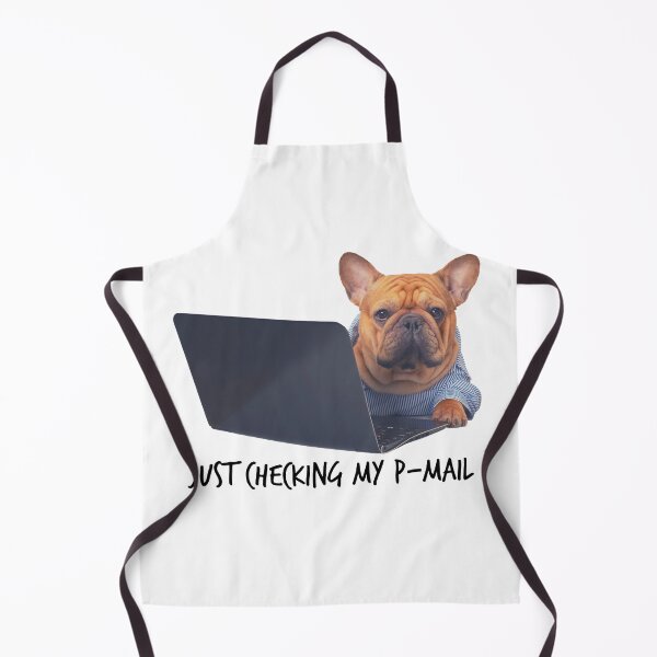 Item preview, Just Checking My P-Mail Cute Dog designed and sold by Moonbeamdesignz.
