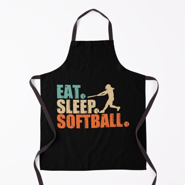 Item preview, Eat Sleep Softball Repeat Fastpitch Softball designed and sold by 99Fastpitch.