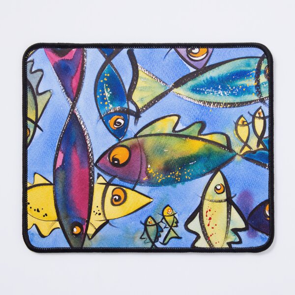 Item preview, Lotsa Fish designed and sold by LOUISE STEWART BROWN.