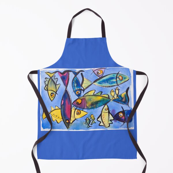 Item preview, Lotsa Fish designed and sold by LOUISE STEWART BROWN.