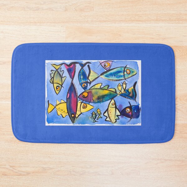 Item preview, Lotsa Fish designed and sold by LOUISE STEWART BROWN.