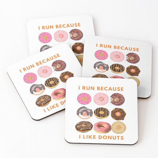 Item preview,  I Run Because I Like Donuts Day, Foodie designed and sold by Nero9o.