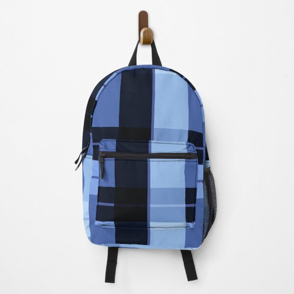 Item preview, rectangle pattern blue stripes designed and sold by Malintha Peiris.