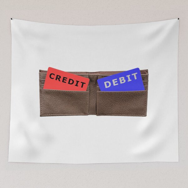 Item preview, Credit and Debit Cards in a Leather Wallet designed and sold by MarkUK97.