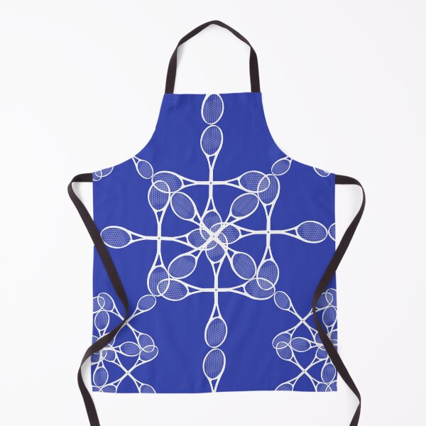 Item preview, Tennis Racket Pattern - Blue and White designed and sold by JoanNinjaHen.