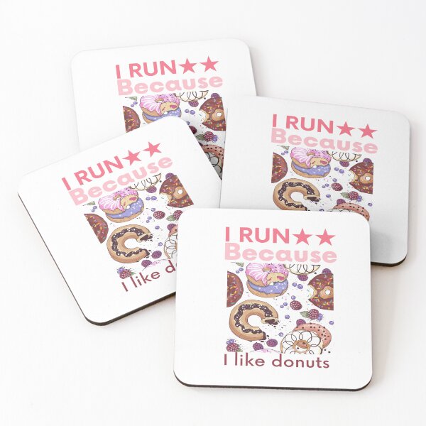 Item preview,   I Run Because I Like Donuts Day Meme designed and sold by Nero9o.