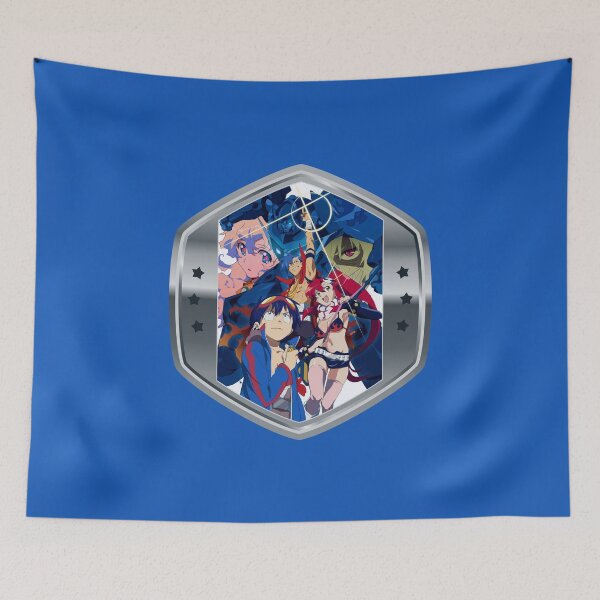 Item preview, GL Character Collage (on Blue) designed and sold by epinkb.