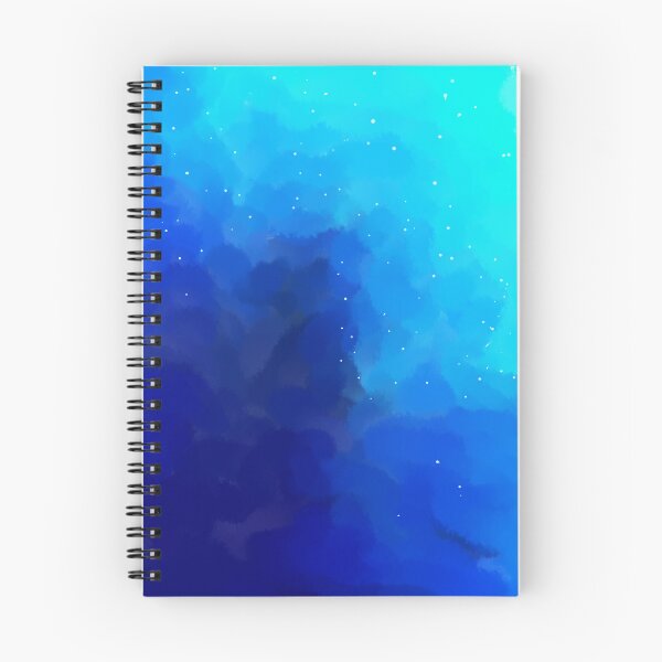 Item preview, blue background designed and sold by snowysaur.