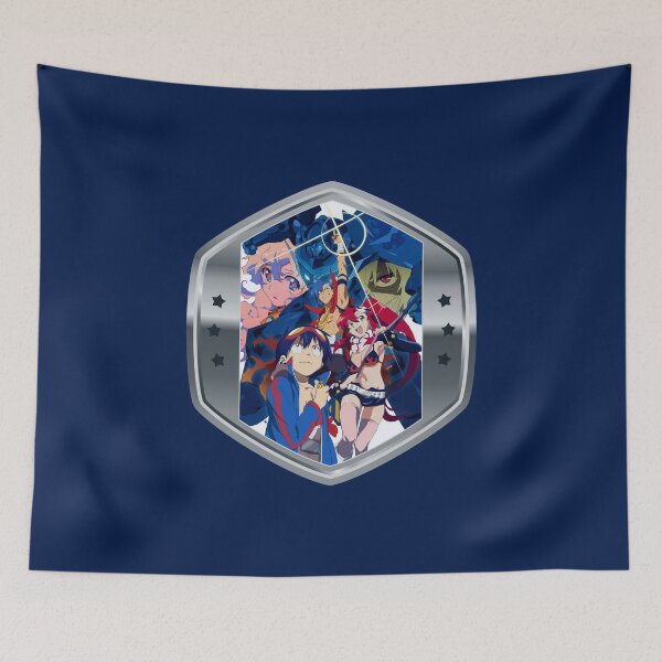Item preview, GL Character Collage (on Navy) designed and sold by epinkb.