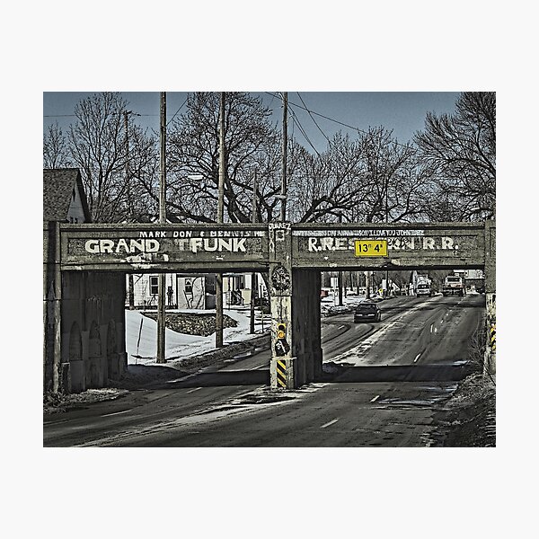 Grand Funk RR Photographic Print