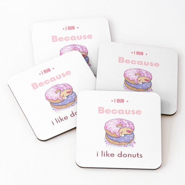Item preview,  I Run Because I Like Donuts Day, Foodie designed and sold by Nero9o.