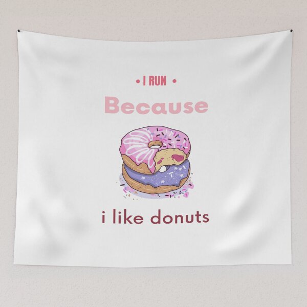 Item preview,  I Run Because I Like Donuts Day, Foodie designed and sold by Nero9o.
