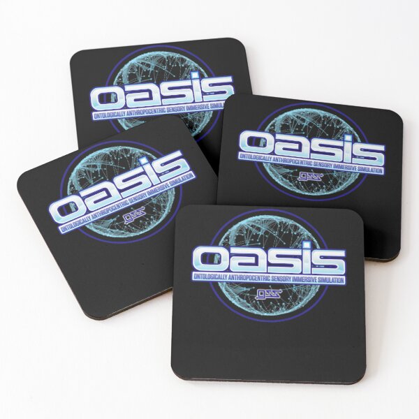 Item preview, OASIS Logo Perfect Gift ready player one  designed and sold by GaryDVaughn.