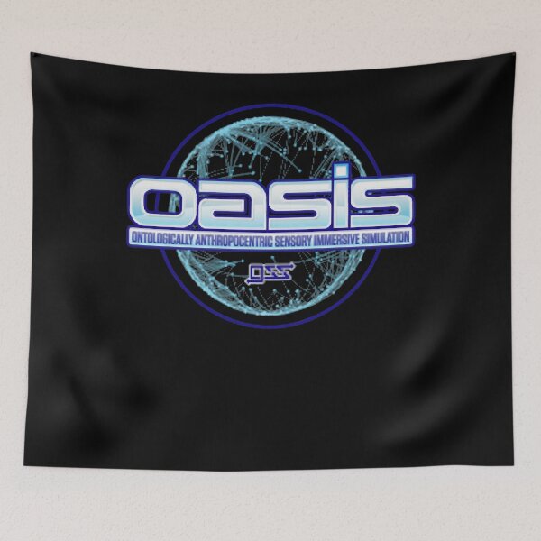 Item preview, OASIS Logo Perfect Gift ready player one  designed and sold by GaryDVaughn.