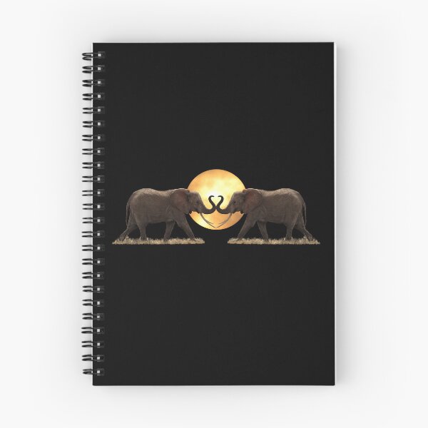 Item preview, Elephants in front of the sun - Kenya / Africa designed and sold by TShirtsundMehr.