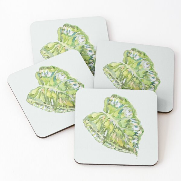 Item preview, Watercolour Young Monstera Leaf designed and sold by beccaboyce.