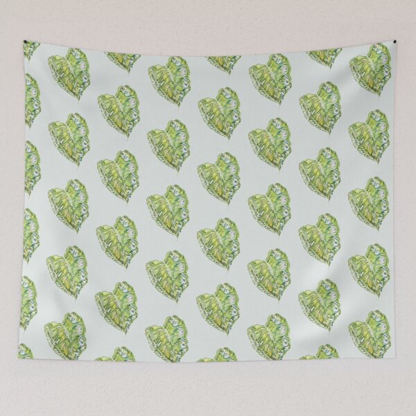 Item preview, Watercolour Young Monstera Leaf designed and sold by beccaboyce.