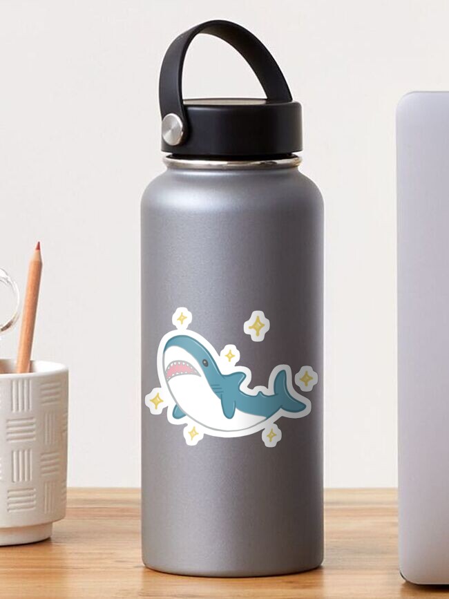Thumbnail 1 of 3, Sticker, Blahaj The Shark designed and sold by BabajStore.