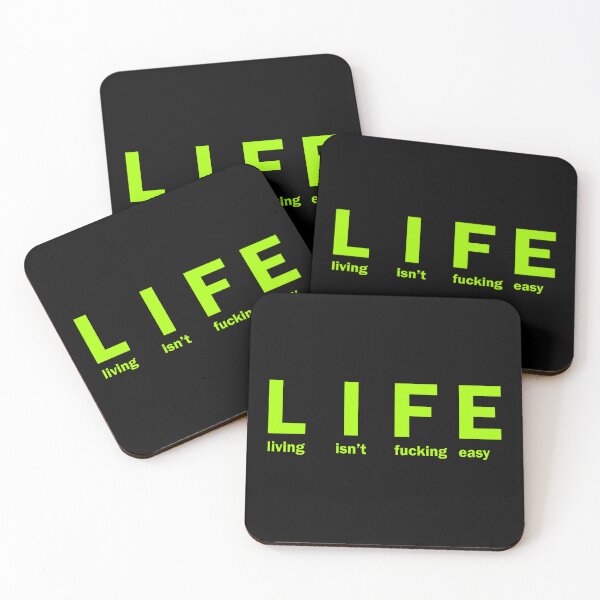 Item preview, Life , living, isn't, fucking, easy (ฺฺB) designed and sold by Vaccine159.