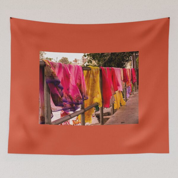 Item preview, Saris drying designed and sold by indiafrankk.