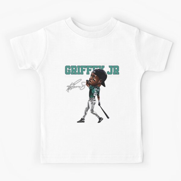Ken Griffey Jr Seattle The Kid Baseball Legend Signature Vintage Unisex T- Shirt - Teeruto