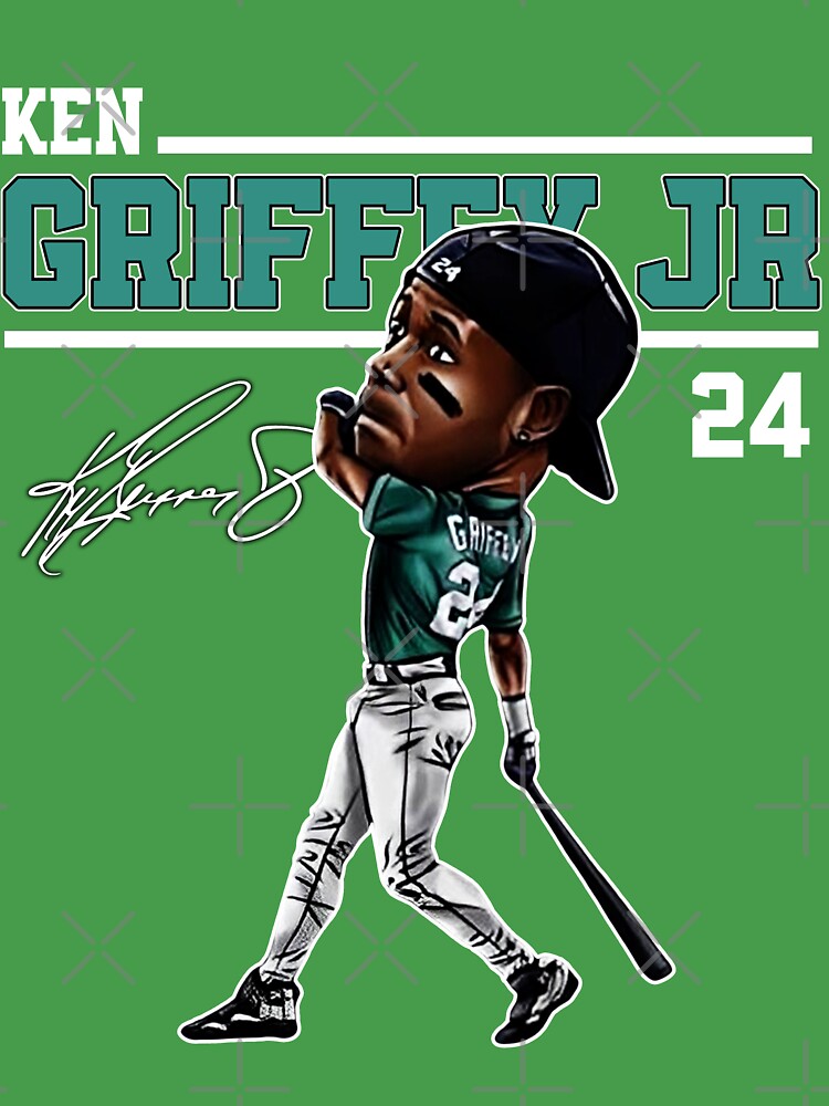 The Kid Baseball Vintage Signature Ken Griffey Jr Shirt - Reallgraphics