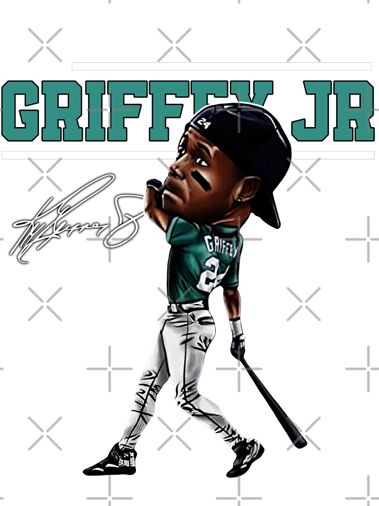 Vintage Ken Griffey Jr The Kid Baseball Retro 80s 90s Rap Style