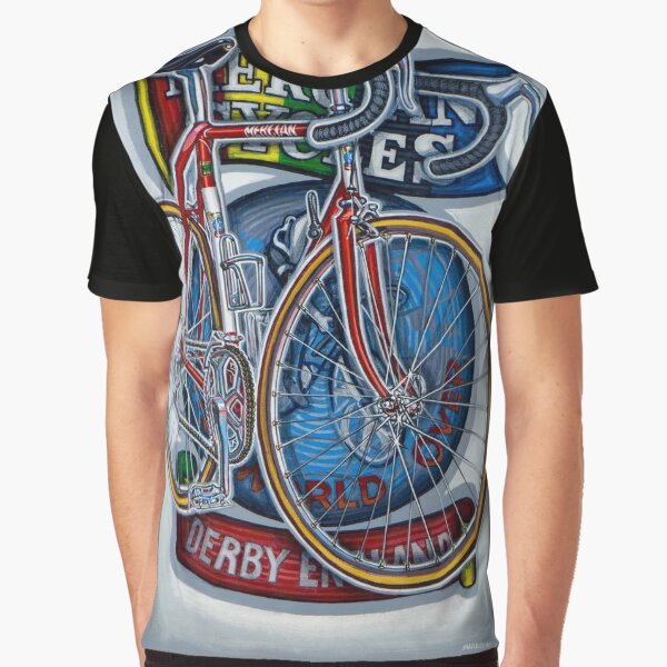 Item preview, Mercian Flam Red Road Bicycle designed and sold by markhowardjonesart.