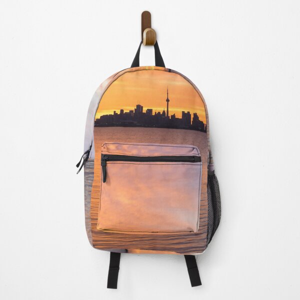 Item preview, Orange Glory - Toronto Distinctive Skyline Minutes Before Sunrise designed and sold by Georgia Mizuleva.