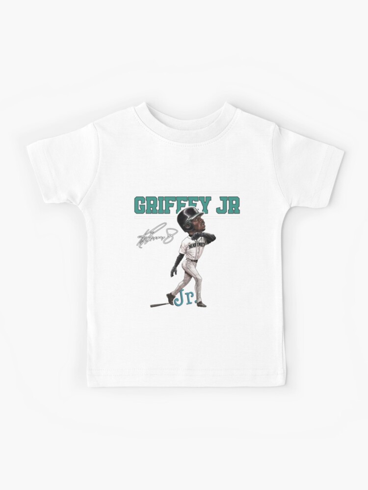 Ken Griffey Jr T-ShirtKen Griffey Jr The Kid Basketball Legend Signature  80s 90s Bootleg Rap | Kids T-Shirt