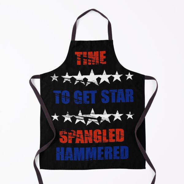 Item preview, Time To Get Star Spangled Hammered - Funny 4th Of July designed and sold by Demna-S.