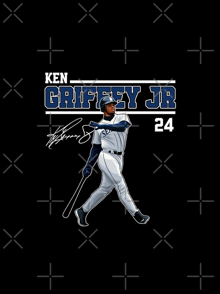 Ken Griffey Jr The Kid Seattle Baseball Legend Signature Vintage Retro 80s  90s Bootleg Rap Style Sticker for Sale by LedanWyman